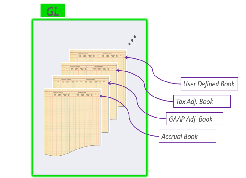general ledger user-defined books