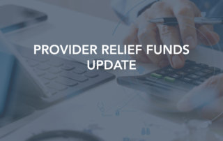 Provider Relief Funds Header