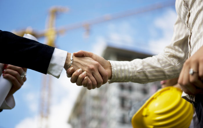 Construction handshake