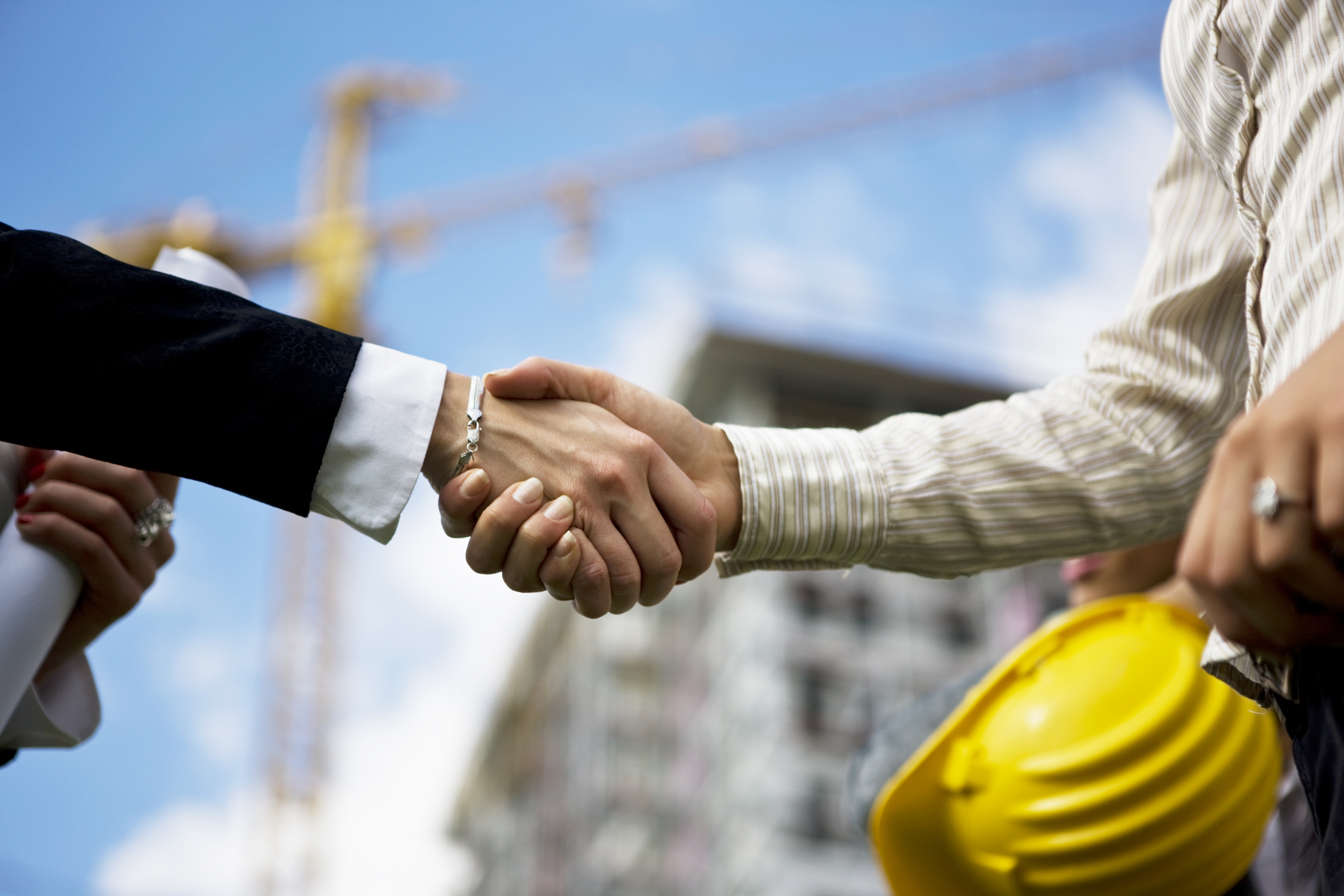 Construction handshake